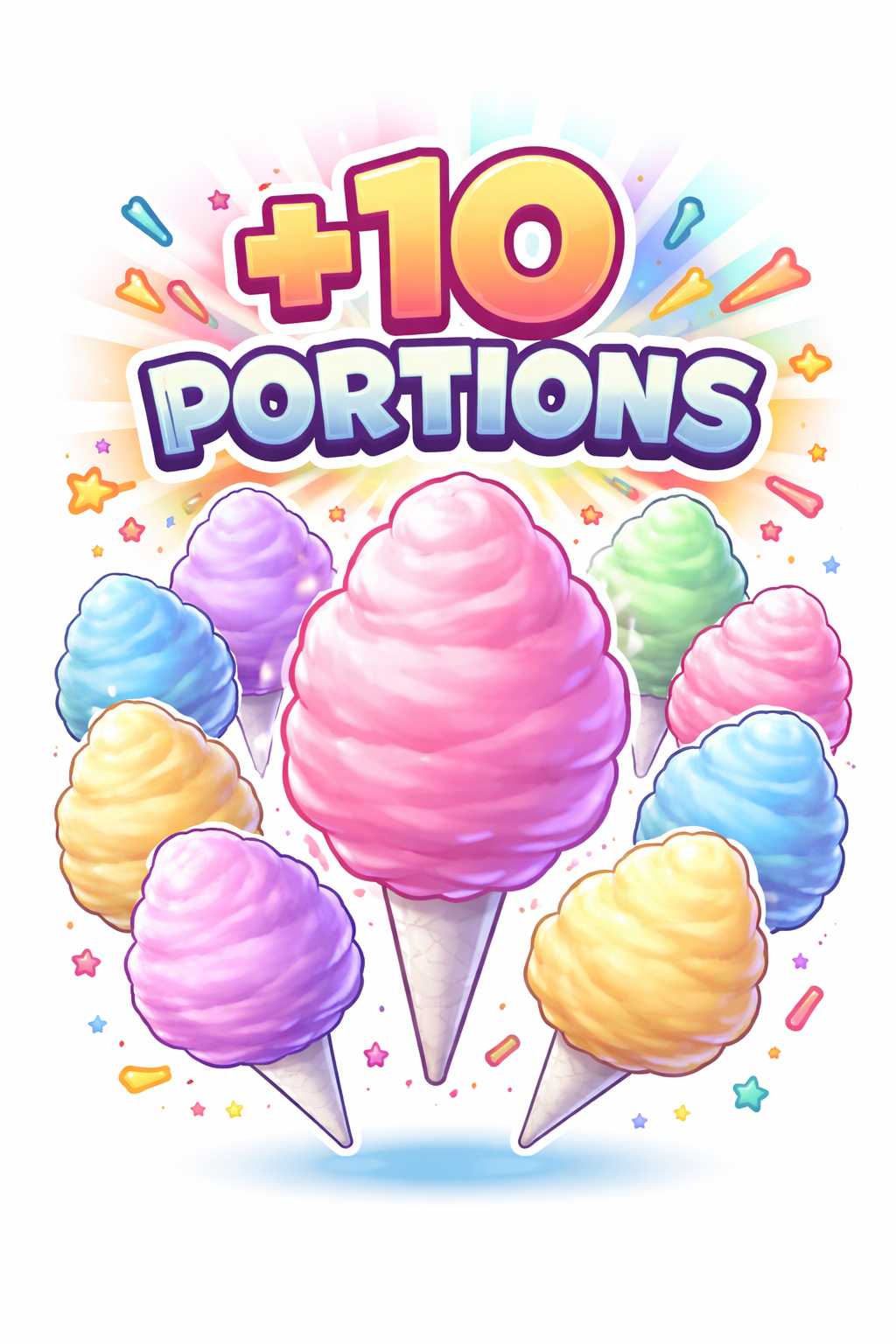 10 portions supplémentaire