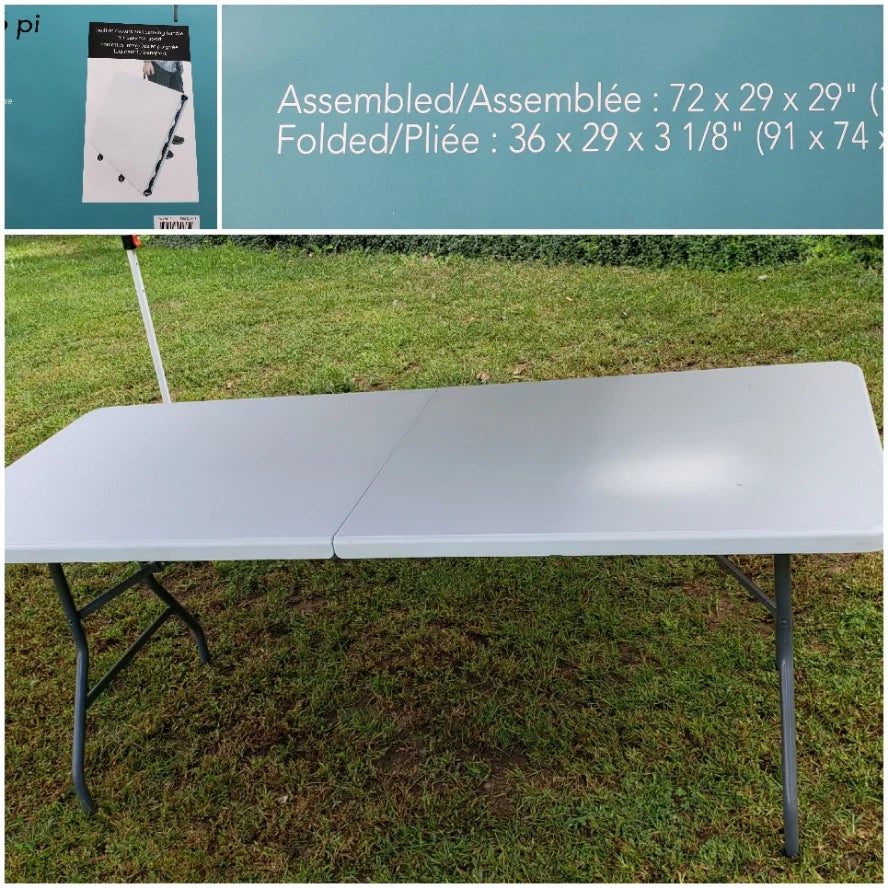 Table pliante (6 pieds)