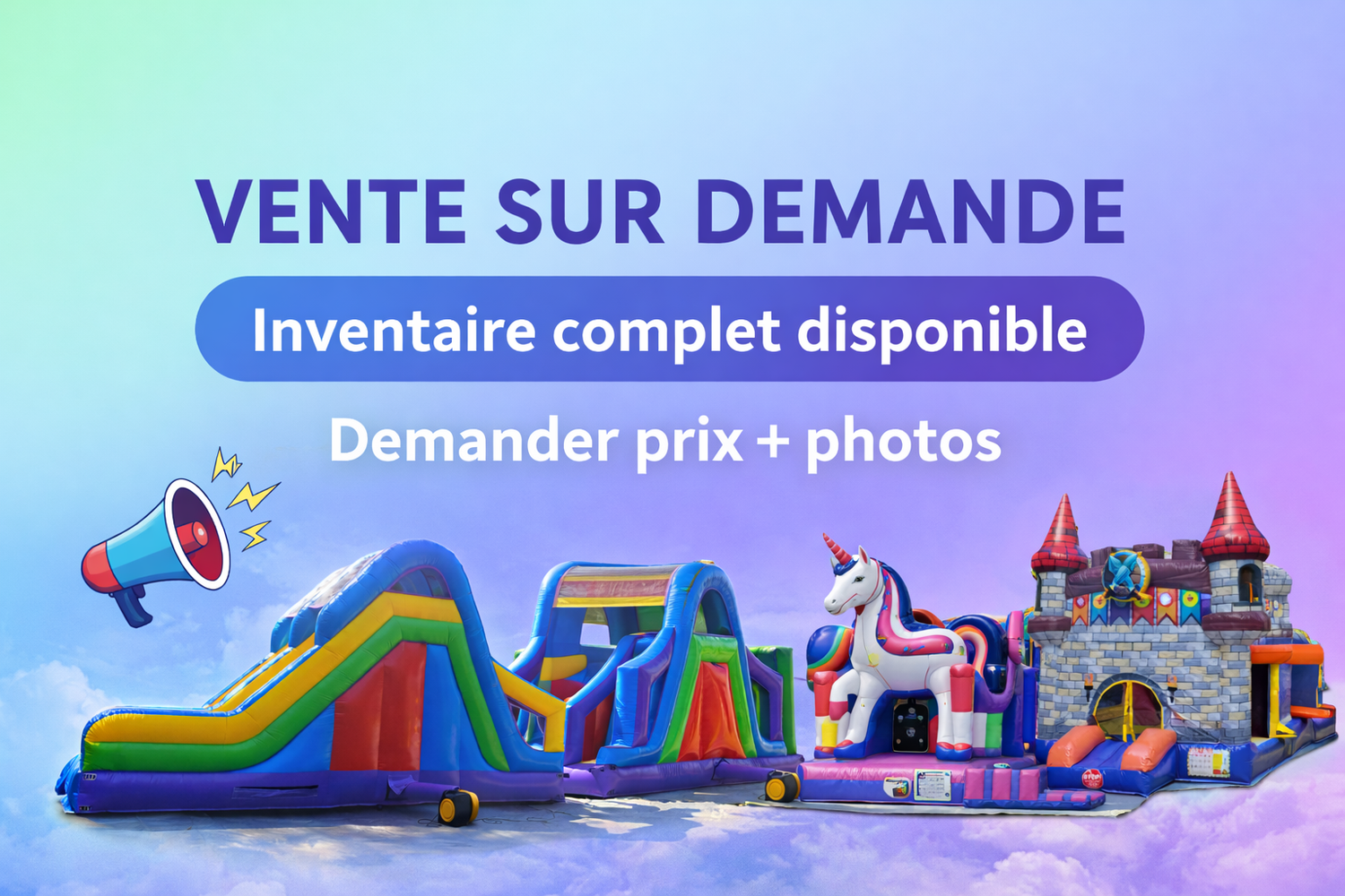 Vente — usagé premium & neuf