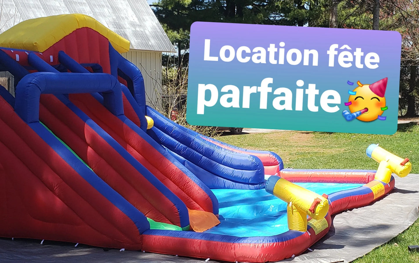 💦Triple glissade