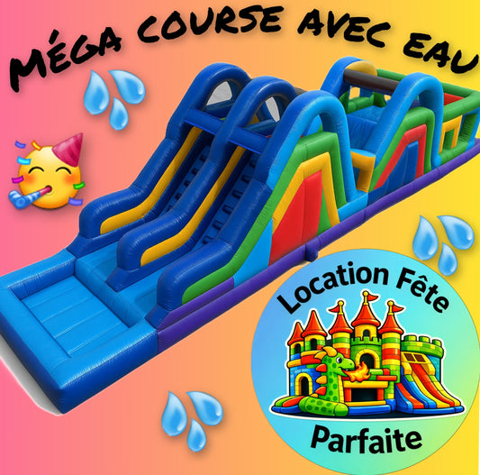 💦Méga course d’eau