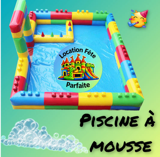 💦Piscine à mousse