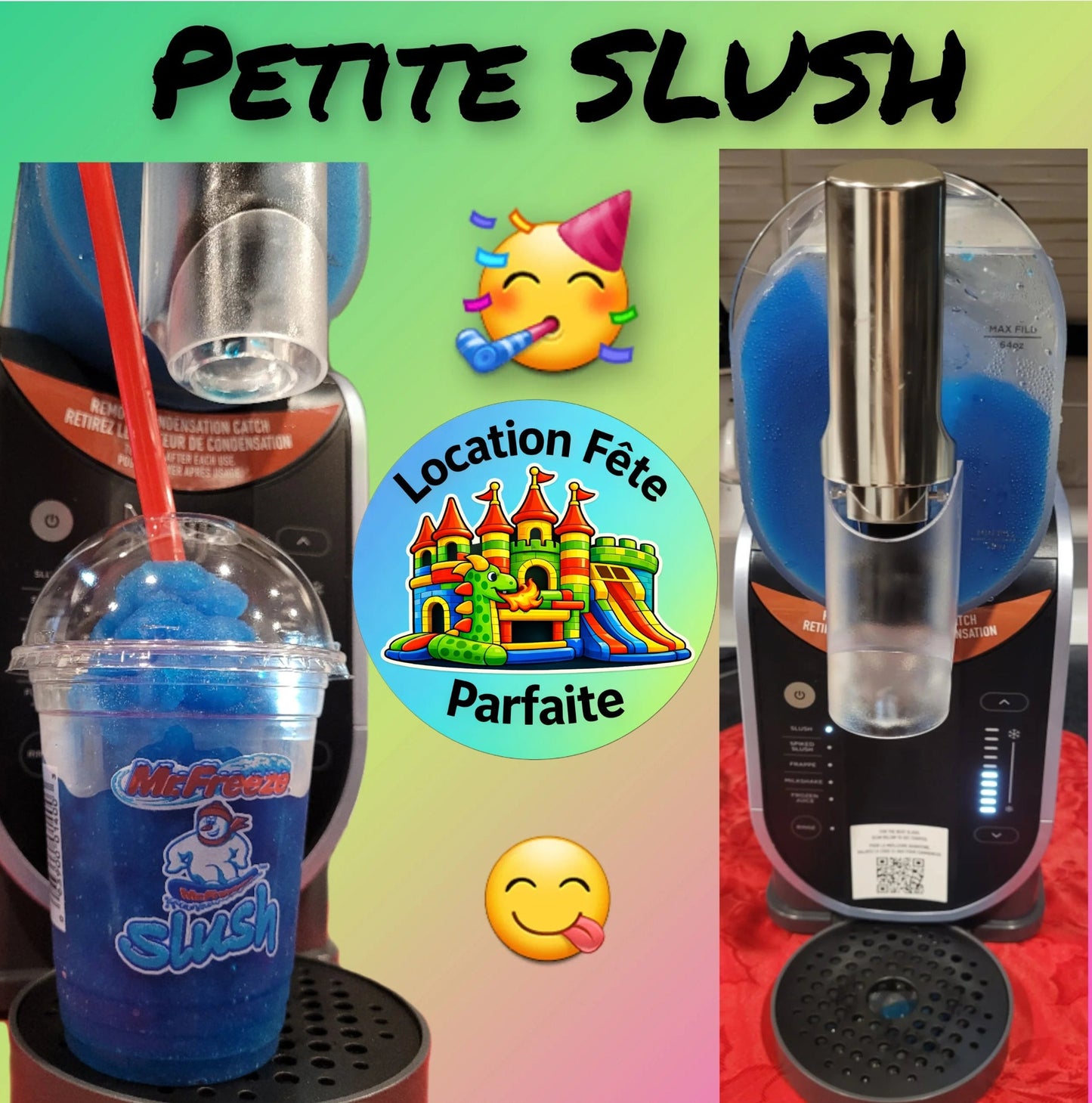 🧊🥤SLUSH petite (10 portions incluses)