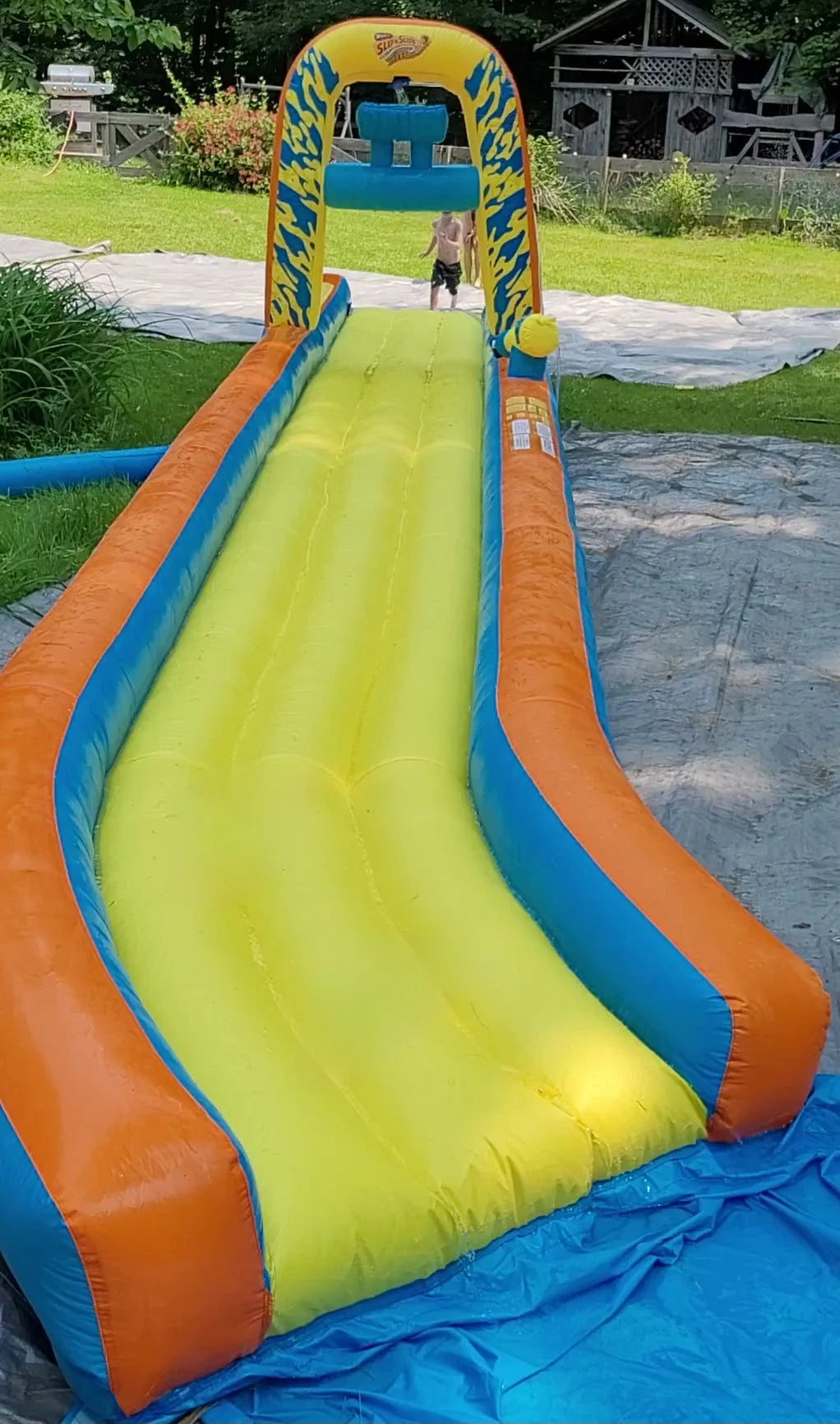 💦Slip and slide résidentiel