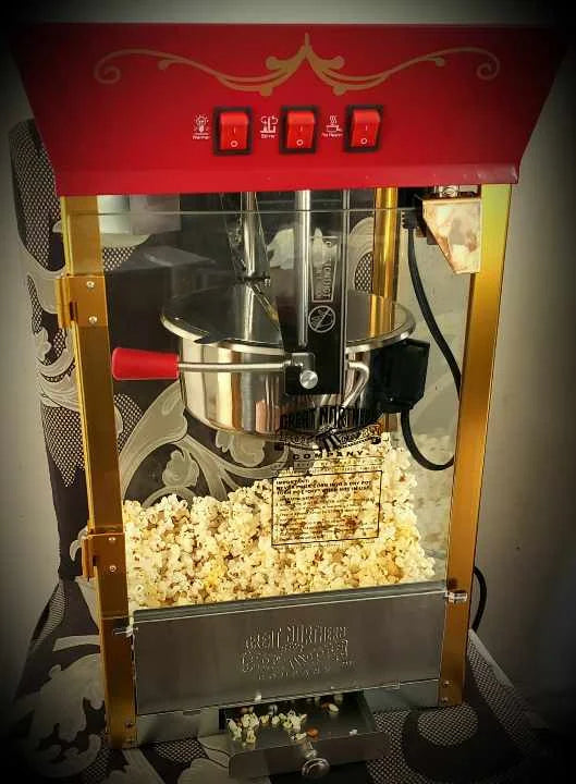 🍿 Machine à popcorn (24 portions incluses)